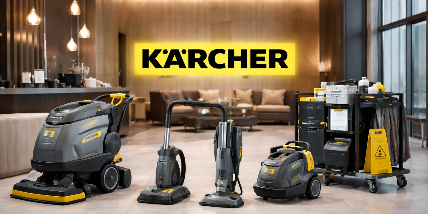 Знакомство с брендом Karcher: профессиональные решения для чистоты в отелях