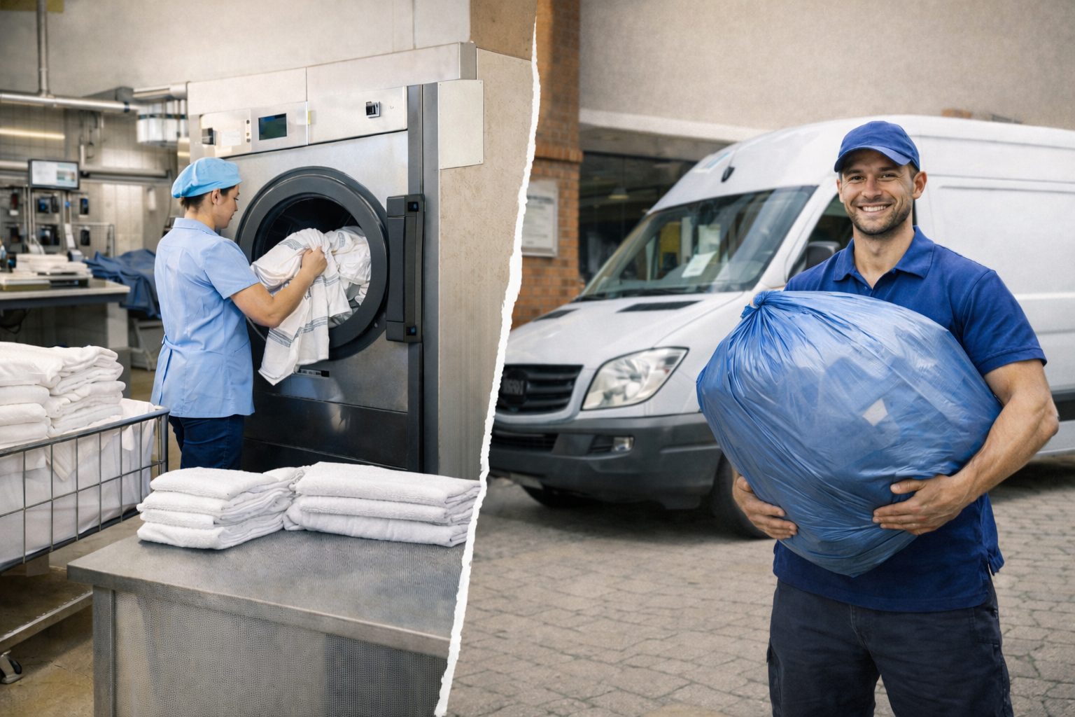 Собственная прачечная в отеле или аутсорсинг: что выгоднее и как снизить расходы на бельё