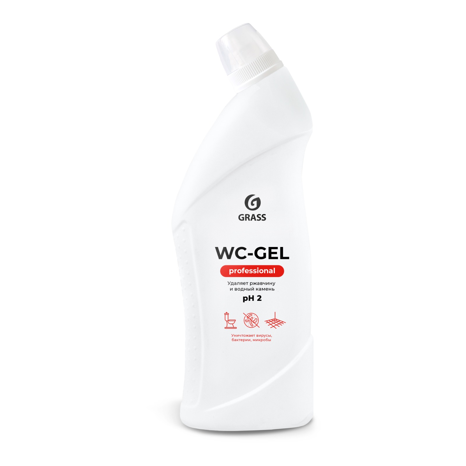 Чистящее средство для сантехники WC-gel Professional 750 мл (3 штуки в подарок)