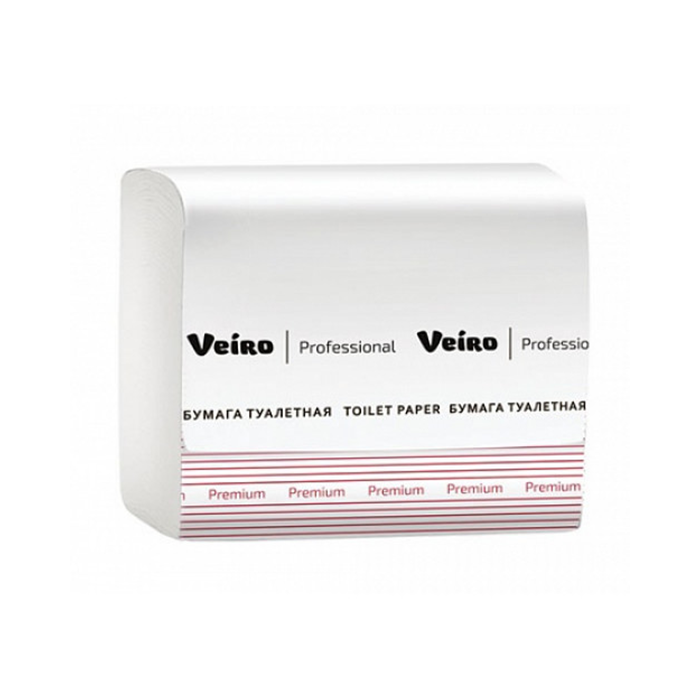 Туалетная бумага листовая Veiro Professional Premium TV302 (30 упаковок х 250 листов)