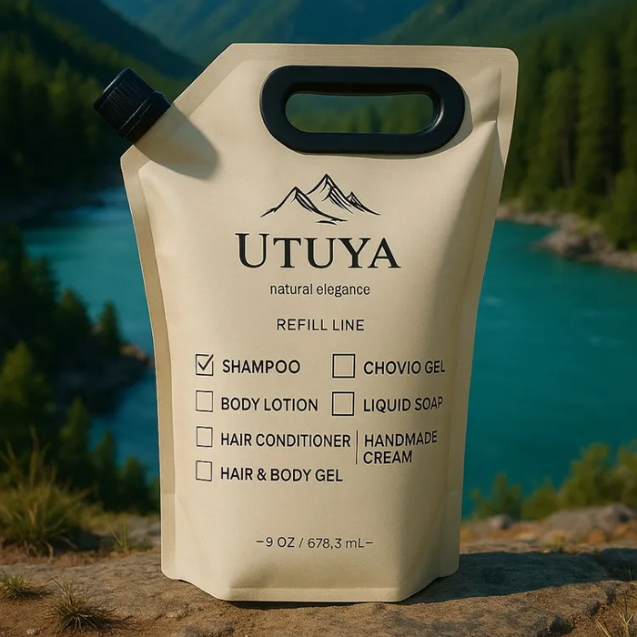 Шампунь для волос с биотином UTUYA Вербена 2 л