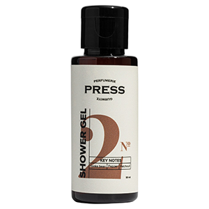Гель для душа Press Gurwitz Perfumerie №2 с нотами черного перца, бобов Тонка, пачули 