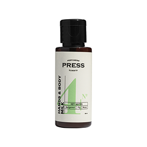 Молочко для тела и рук №4 c нотами бергамота, инжира и мускуса Press Gurwitz Perfumerie
