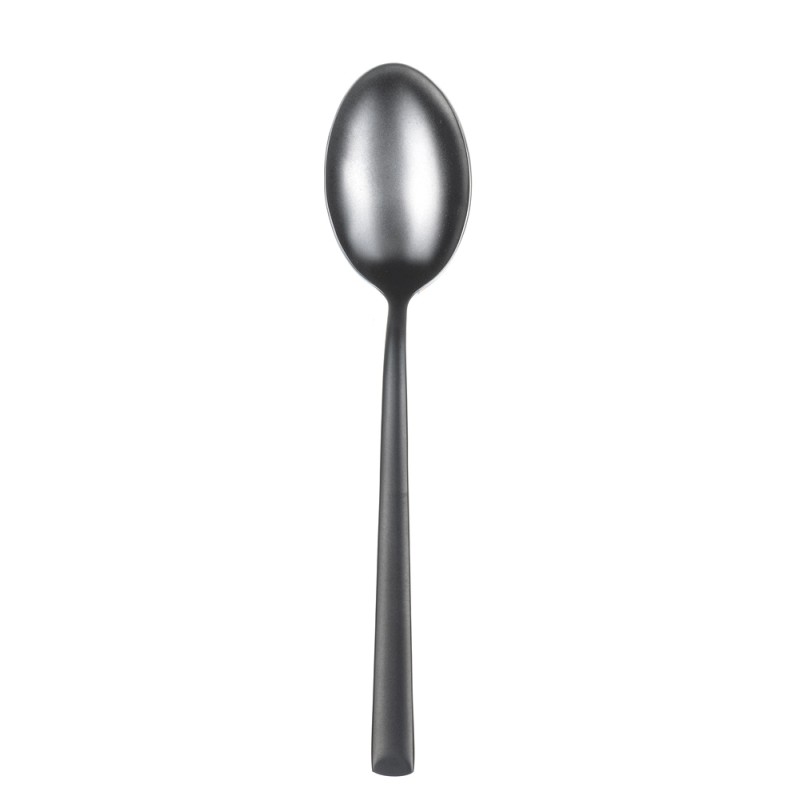 Antares matt black ложка столовая 21 см Narin