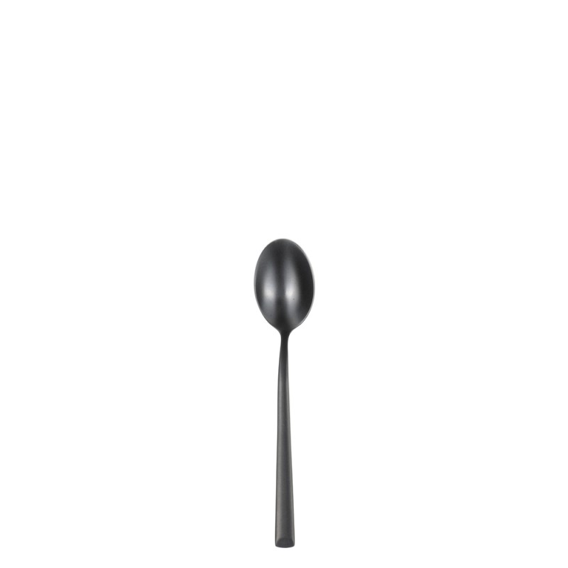 Antares matt black ложка чайная 13 см Narin