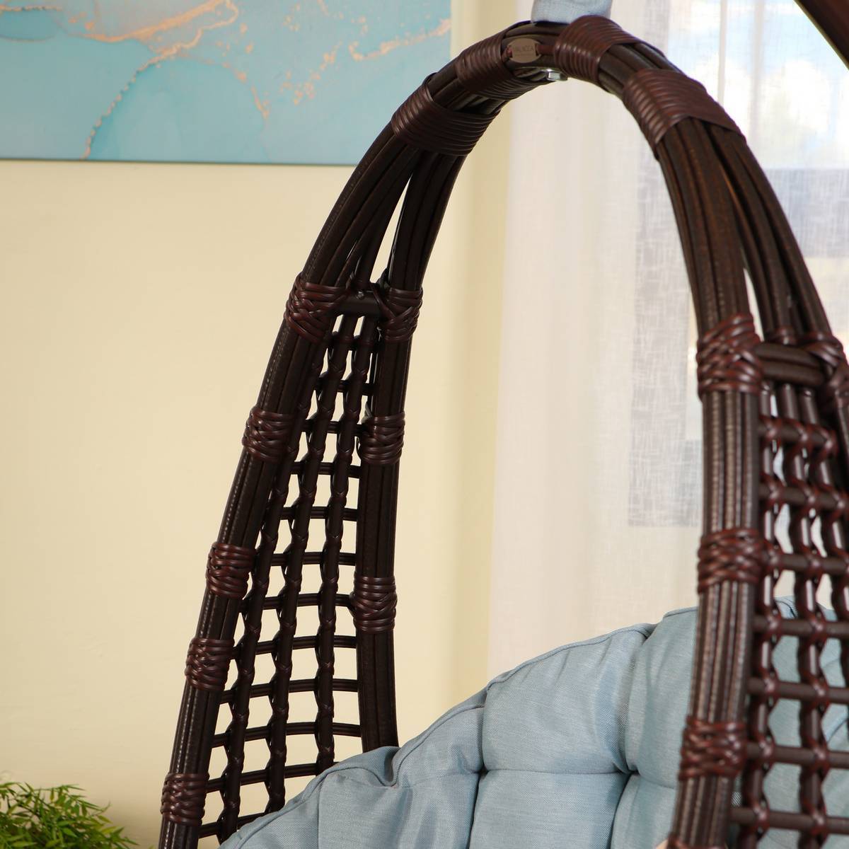 Подвесное кресло Кастриес венге