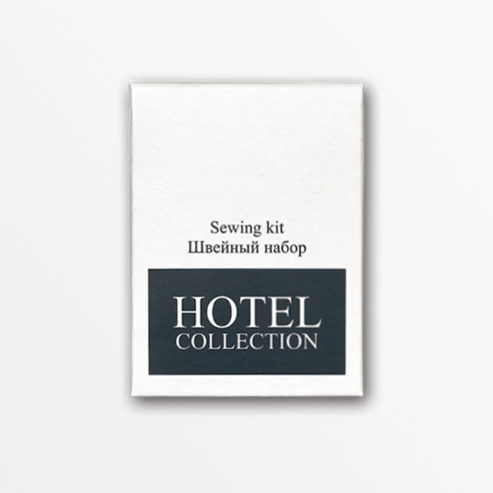 Швейный набор Hotel Collection картон (4 предмета, 500 штук в упаковке)