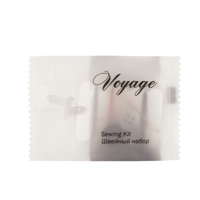 Швейный набор Voyage флоупак (4 предмета, 200 штук в упаковке)