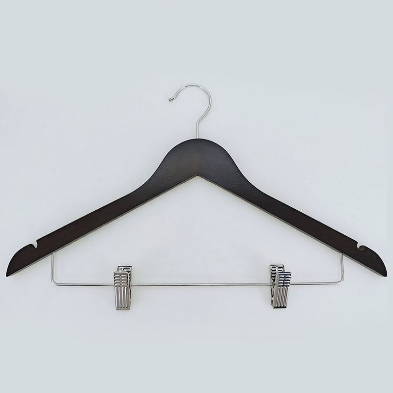 Плечики узкие с перекладиной венге