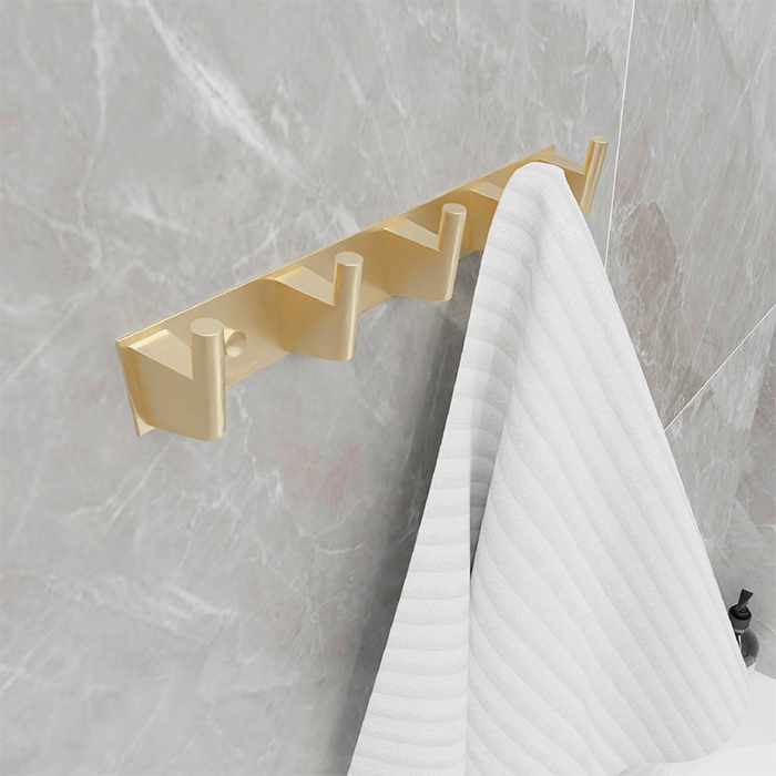 Планка 5 крючков Fixsen Trend Gold FX-99005-5