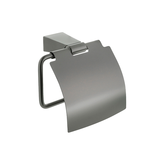 Бумагодержатель с крышкой Fixsen Trend Graphite FX-98010