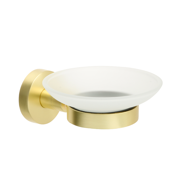 Мыльница стекло золото-сатин COMFORT GOLD FX-87008