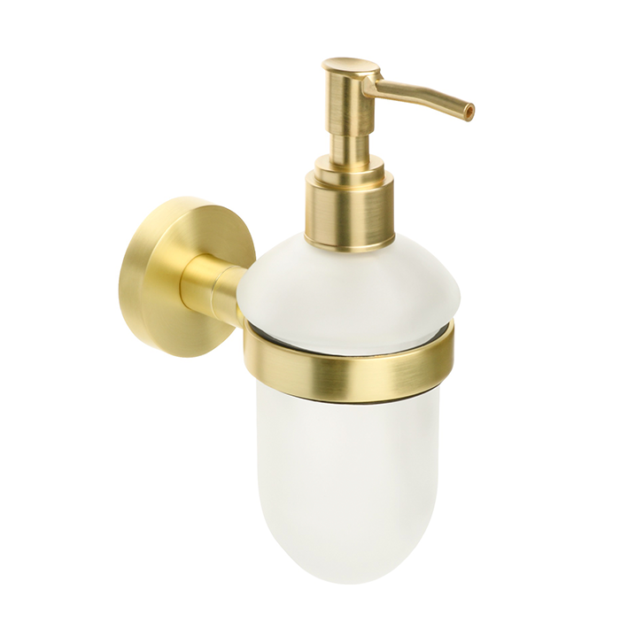  Дозатор жидкого мыла золото-сатин COMFORT GOLD FX-87012