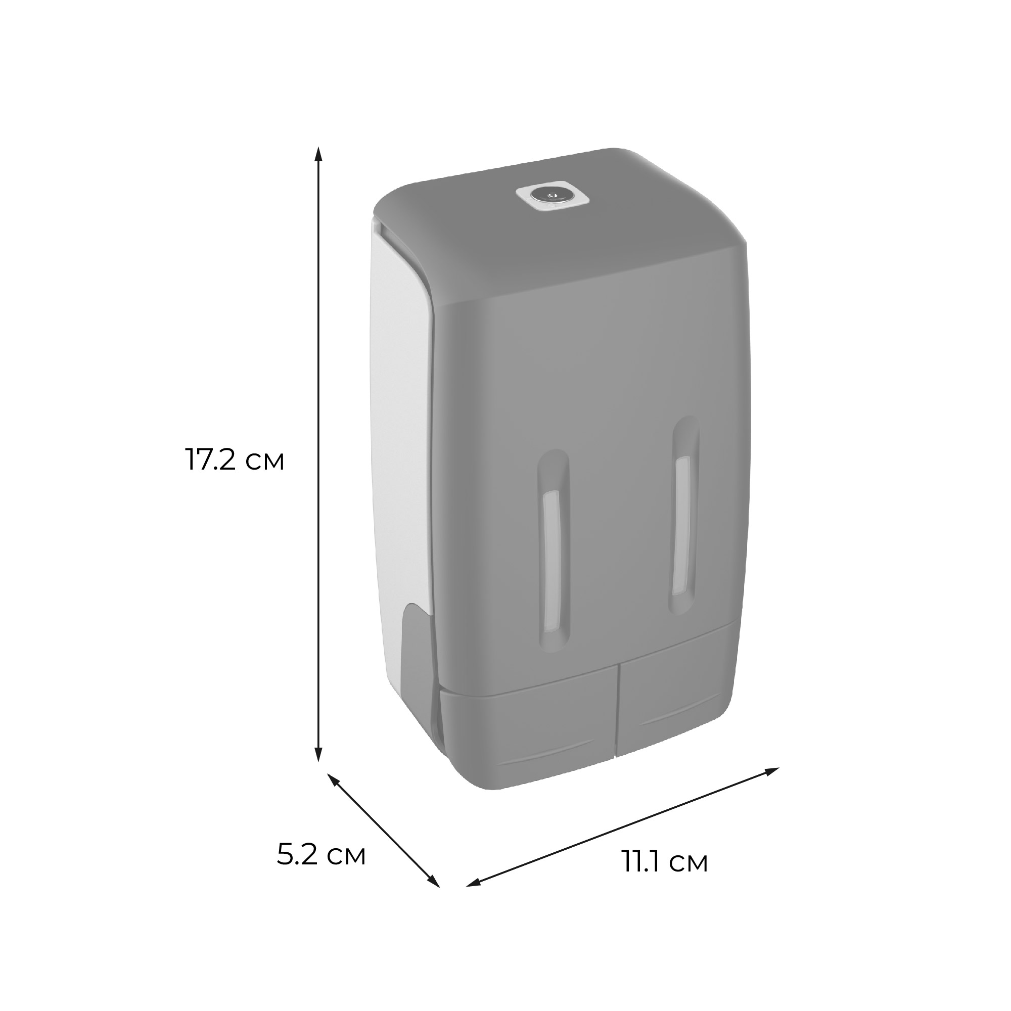 Дозатор для жидкого мыла двойной Fixsen Hotel FX-31012K-2