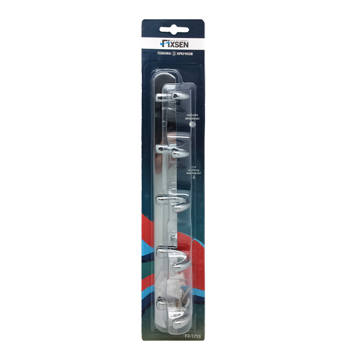 Планка 5 крючков Fixsen FX-1715