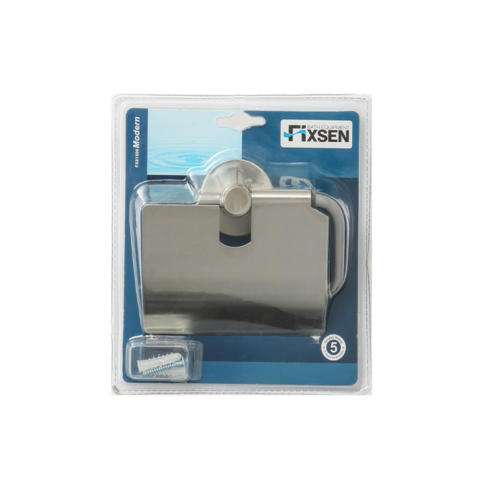Бумагодержатель с крышкой Fixsen Modern FX-51510