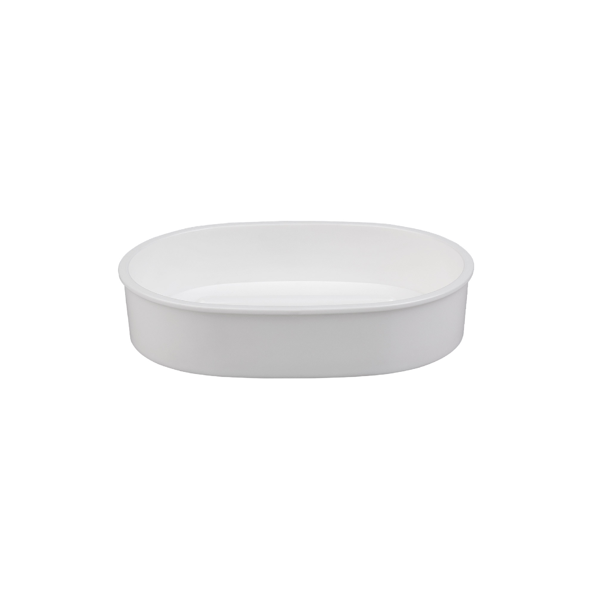 ROUND WHITE Мыльница FX-451-4