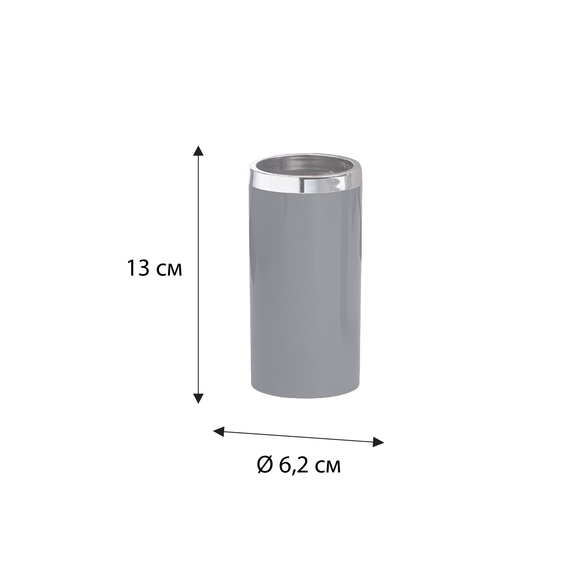 ROUND GRAY Стакан FX-453-3