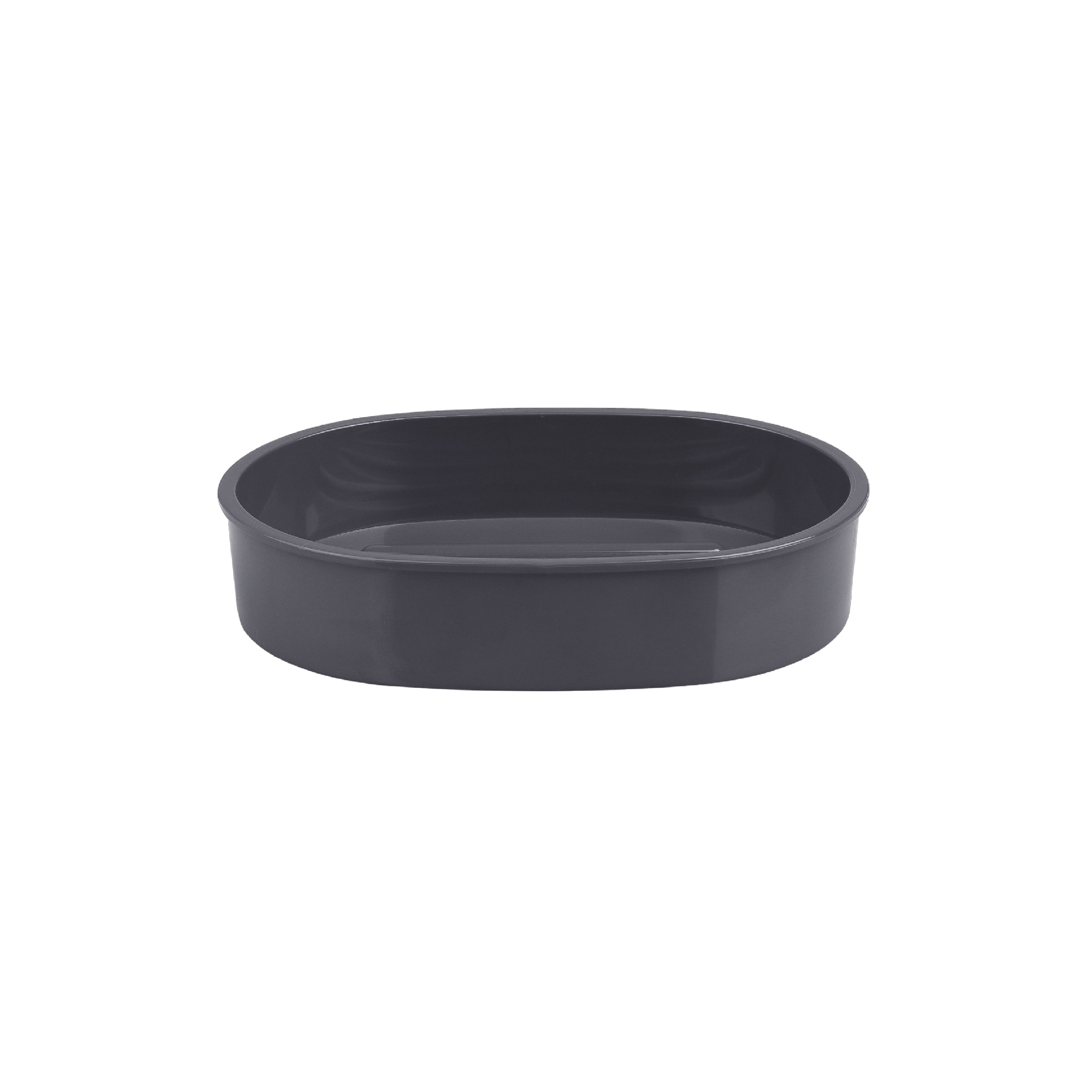 ROUND GRAY Мыльница FX-453-4