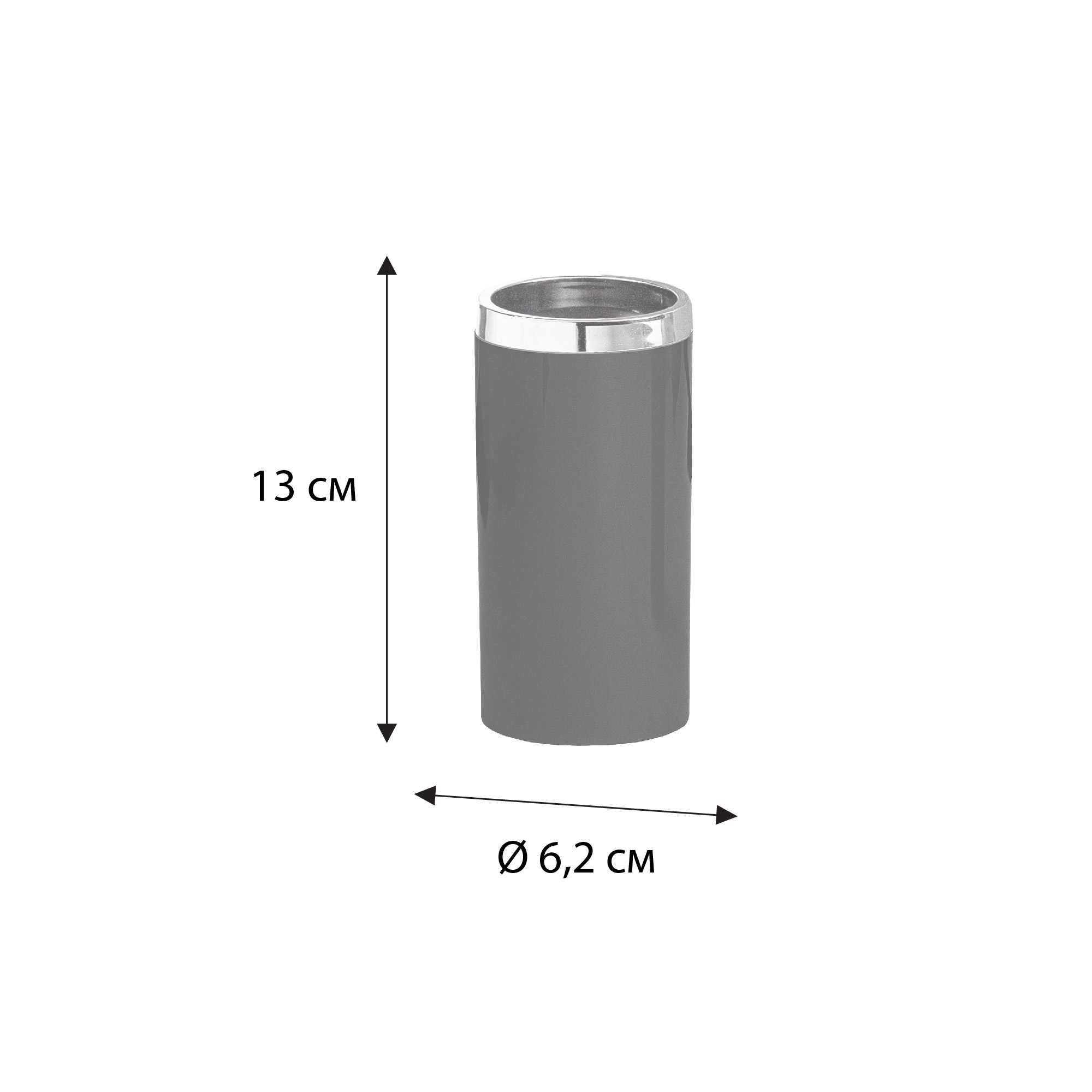 ROUND BLACK Стакан FX-454-3