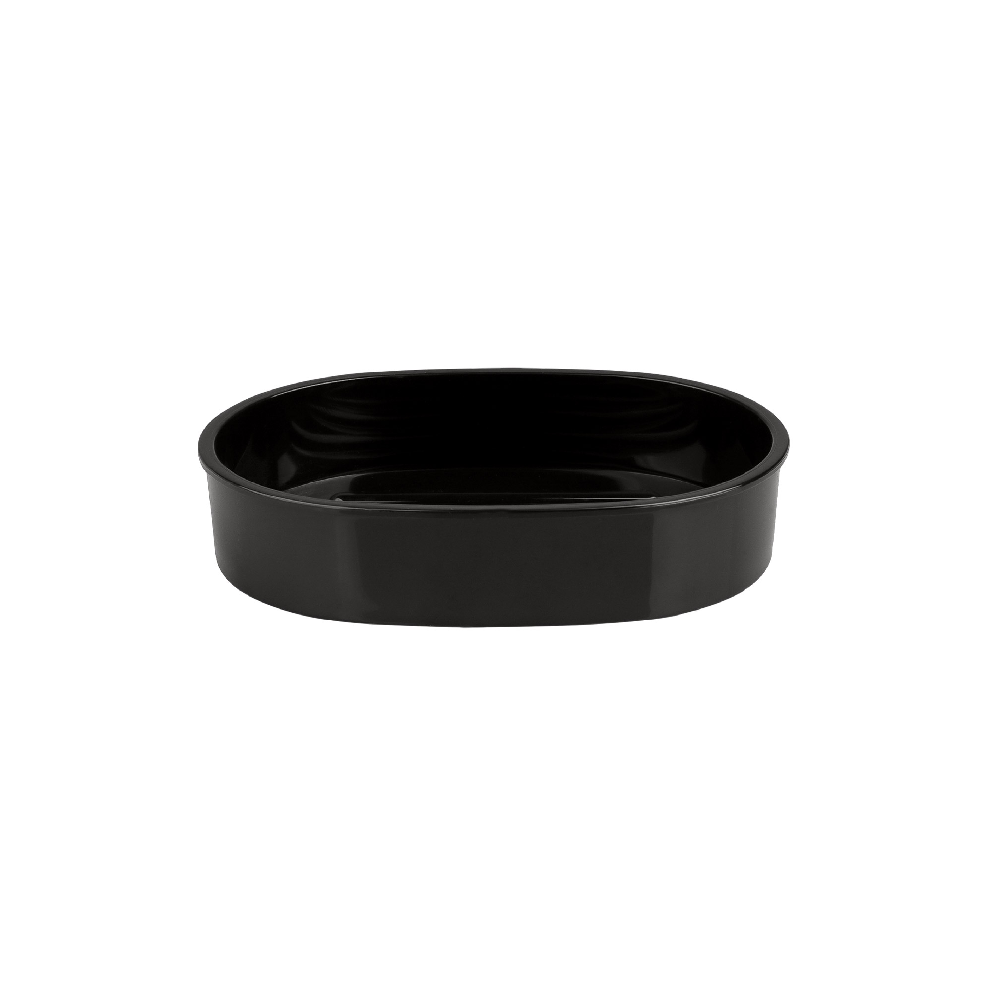 ROUND BLACK Мыльница FX-454-4