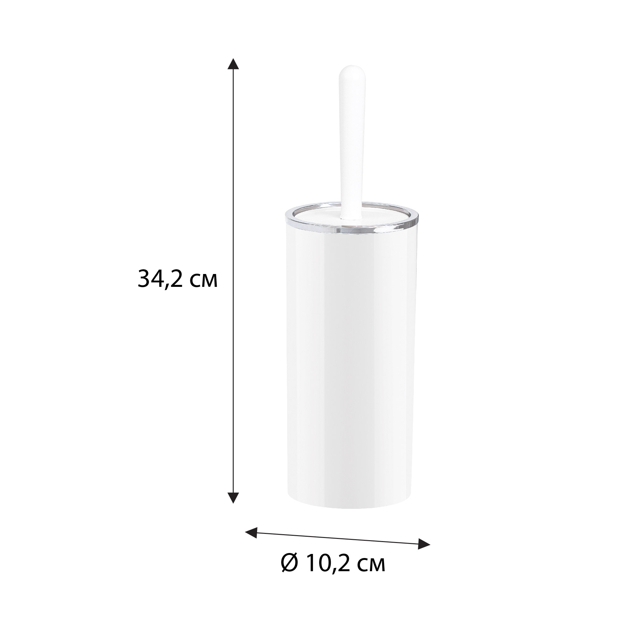 ROUND WHITE Ерш напольный FX-451-5
