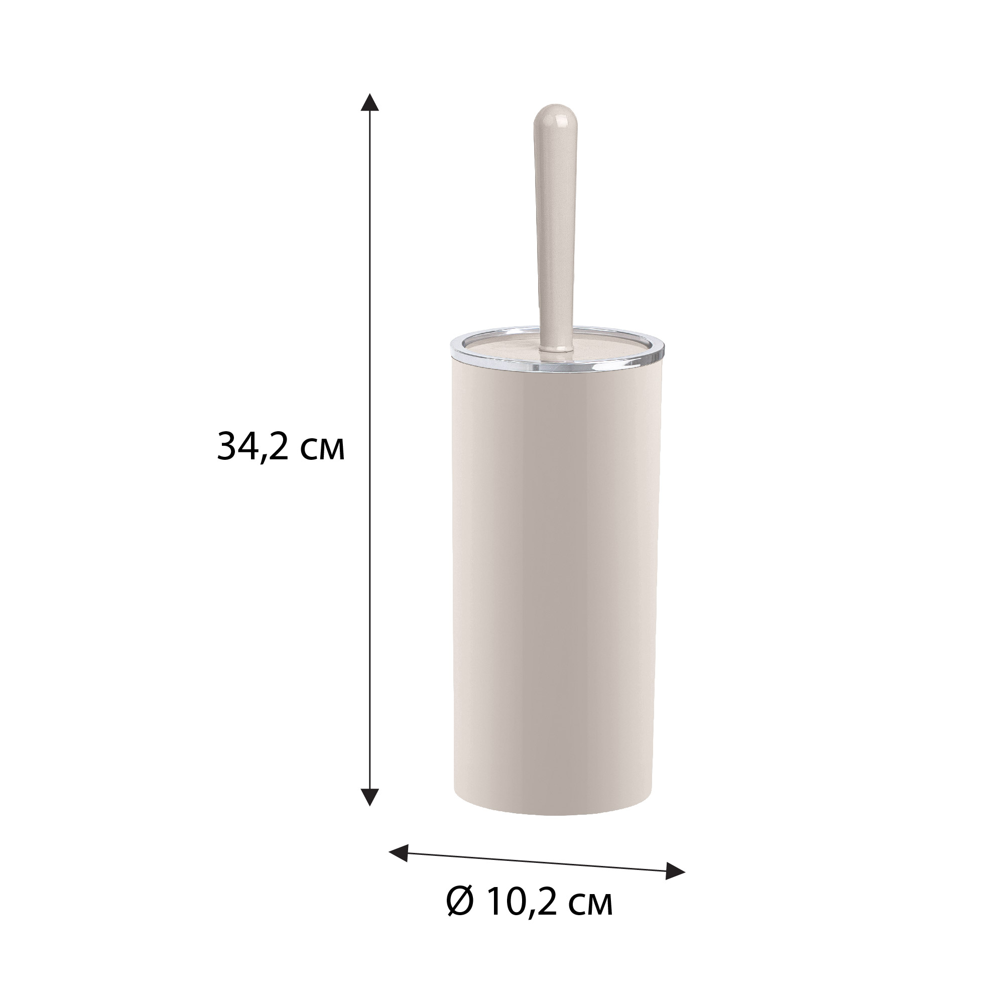 ROUND BEIGE Ерш напольный FX-452-5