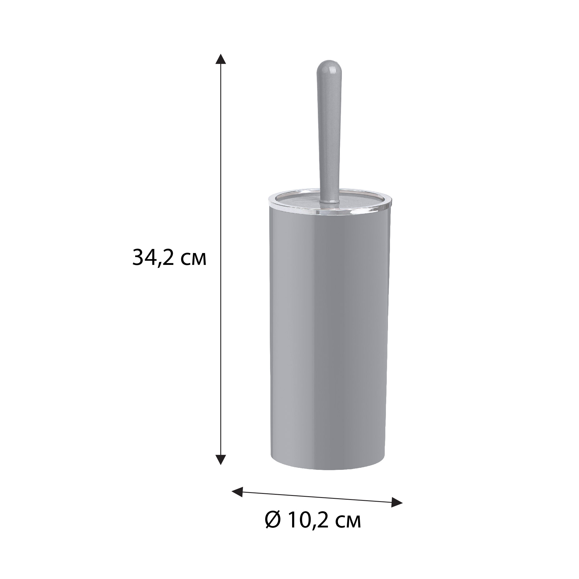 ROUND GRAY Ерш напольный FX-453-5