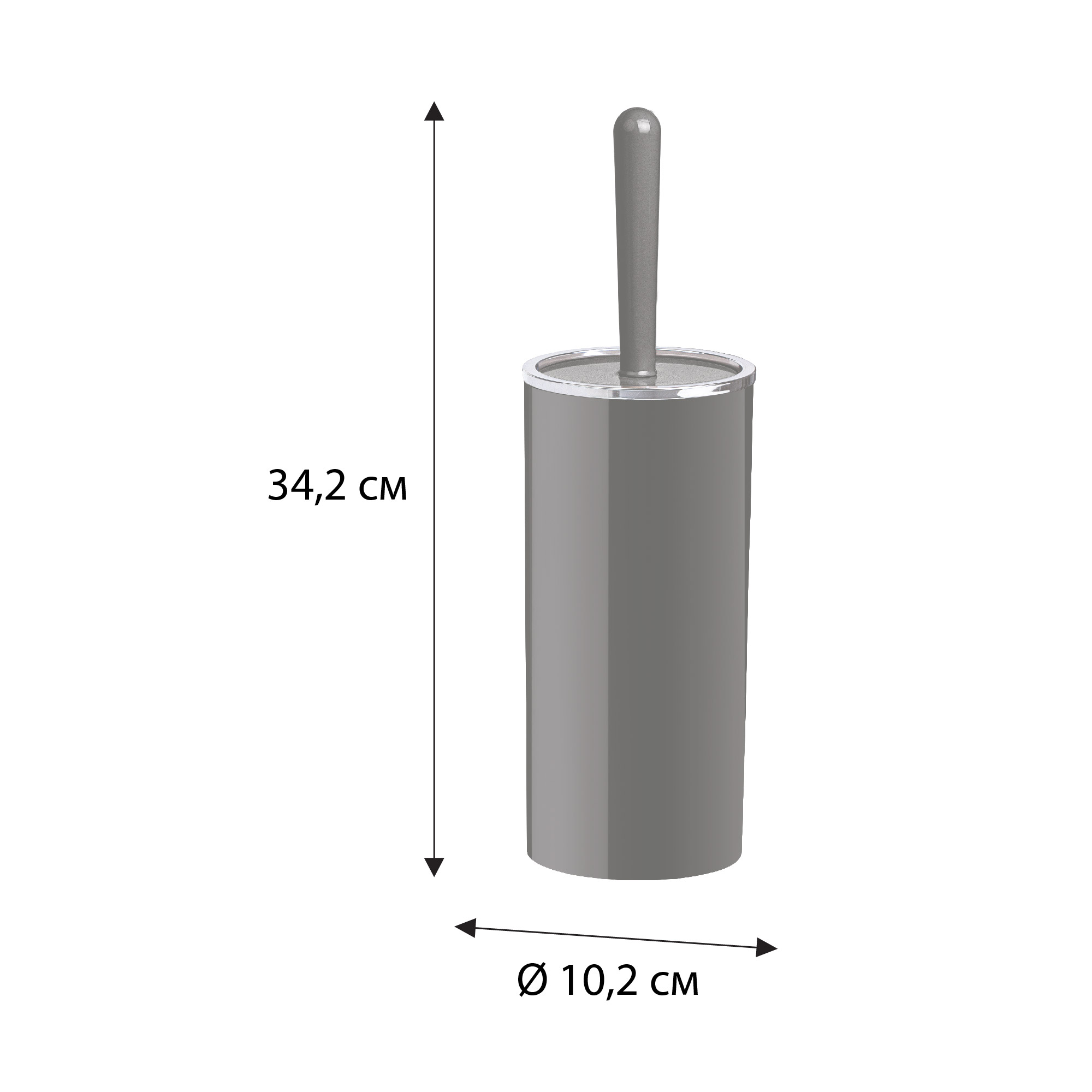 ROUND BLACK Ерш напольный FX-454-5