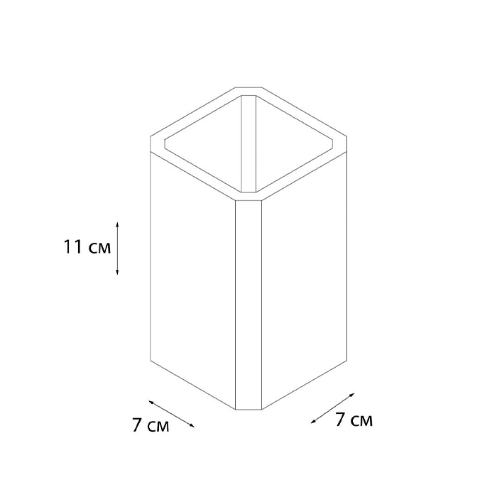 Стакан Fixsen Dony FX-232-3