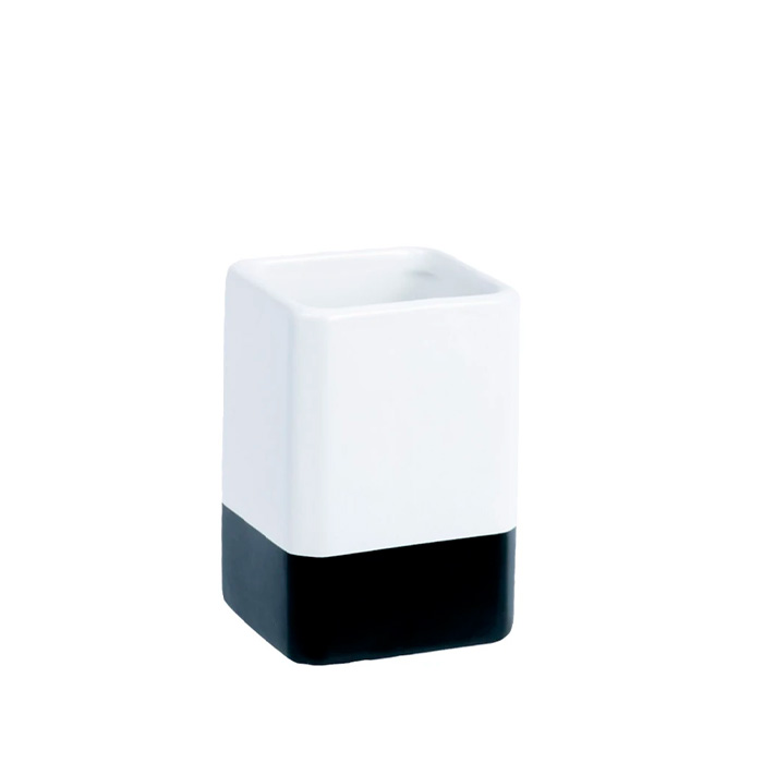 Стакан для ванной Fixsen TEXT FX-230-3 черный