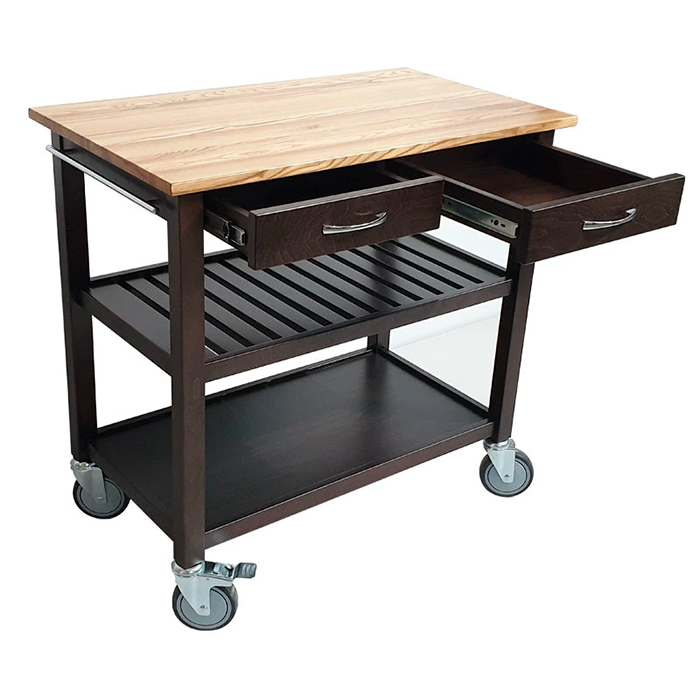 Тележка ОЛДАК серия «Винтаж» сервировочная ТЗ 101