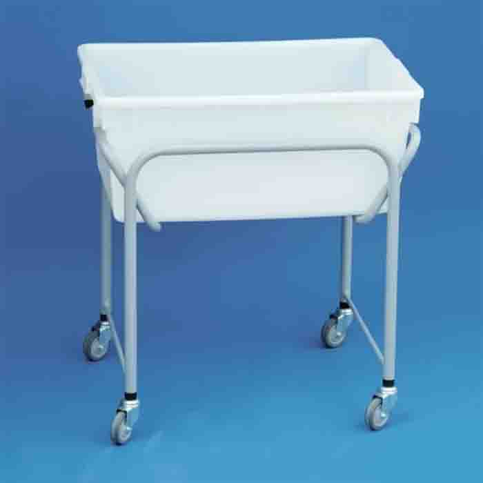 Тележка ОЛДАК для прачечной с пластиковым баком ТП 27.5