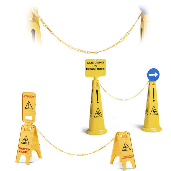 Цепочка TTS пластиковая для пирамидального знака