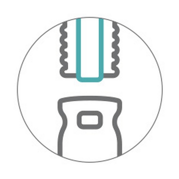 Стяжка для стекол TTS 35 см из нержавеющей стали с держателем Lampo