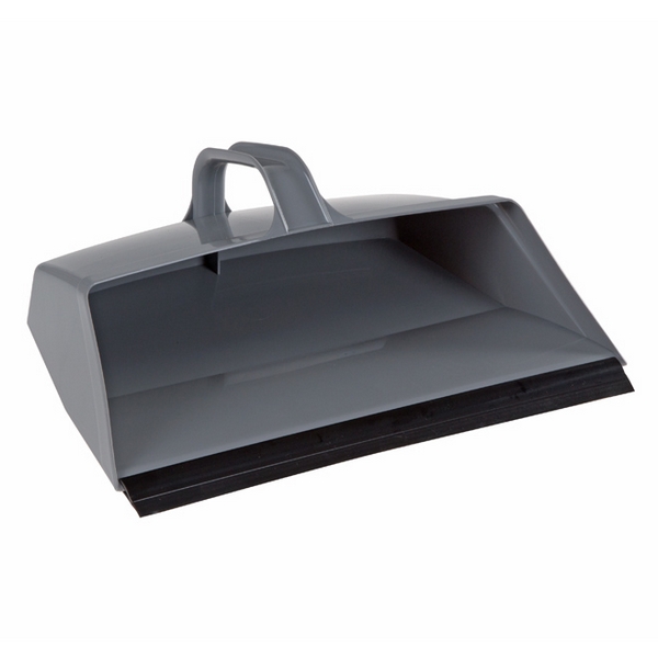 Совок TTS для мусора пластик 31 см серый