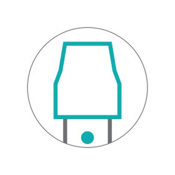 Щетка TTS для пола мягкая щетина PET 34 см