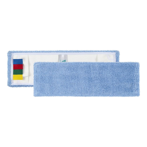 Моп TTS Microblue с кармашками микрофибра 40 см