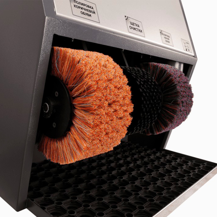 Машинка для чистки обуви Эко Люкс 3 крем