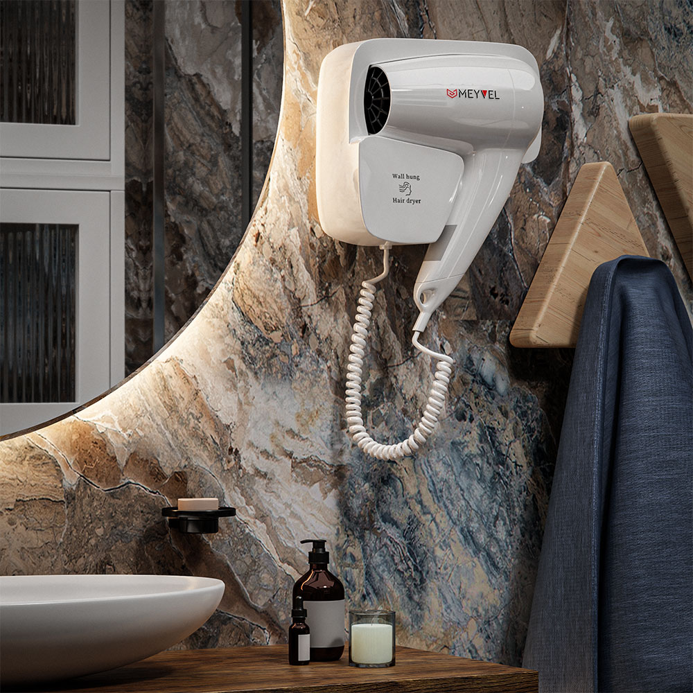 Настенный фен Meyvel MF4-1300 (White)
