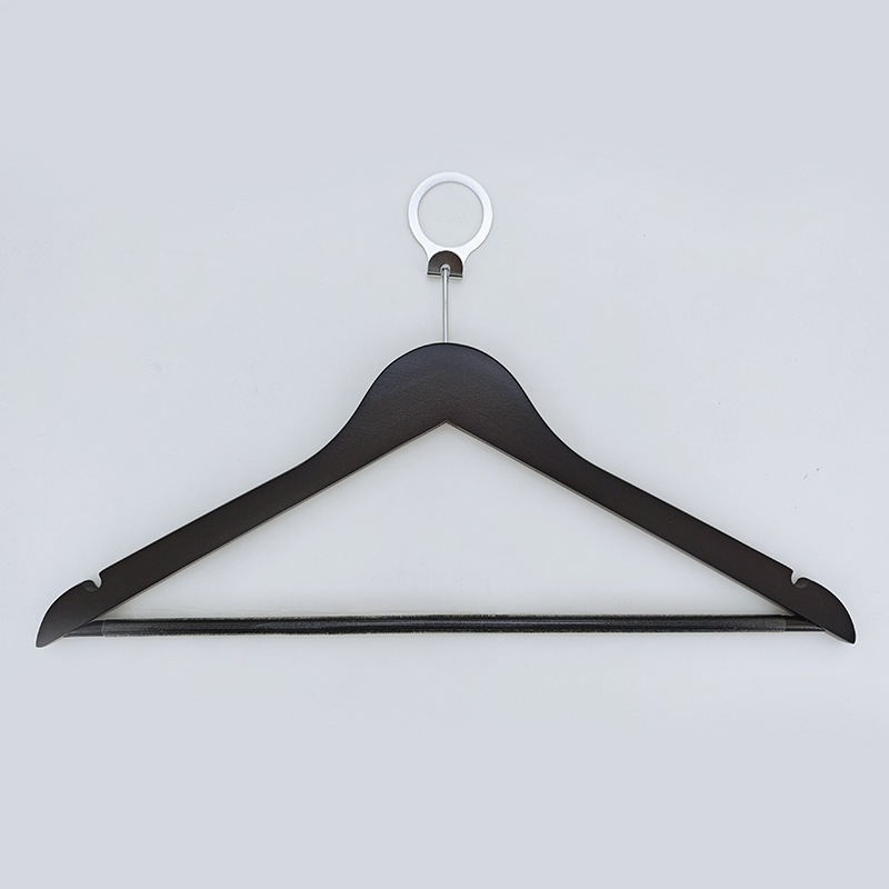 Плечики узкие с перекладиной венге