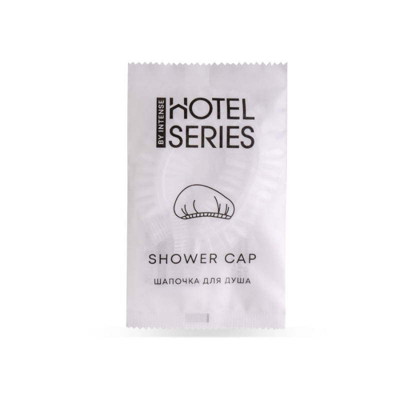 Шапочка для душа INTENSE Hotel Series (500 штук в упаковке)