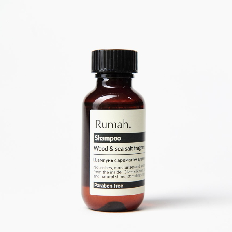 Шампунь для волос Rumah Wood Sea salt 40 мл флакон (220 штук в упаковке)