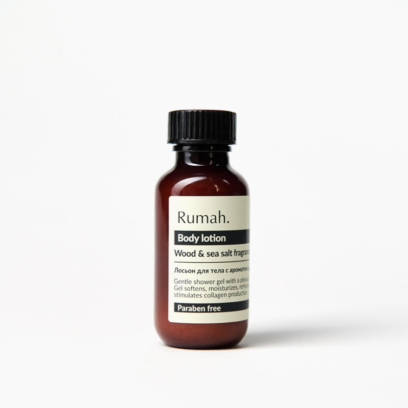 Лосьон для тела Rumah Wood Sea salt 40 мл флакон (220 штук в упаковке)