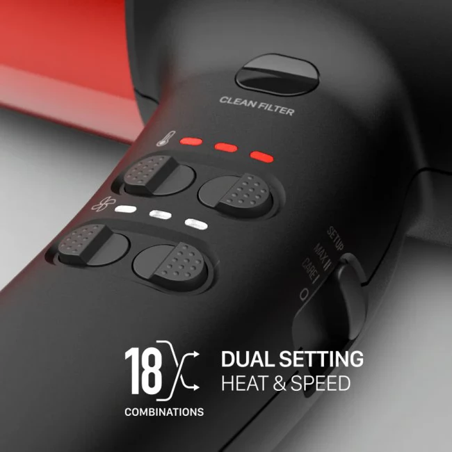 Фен для волос Valera Professional MatrixCare AI MetallicRed