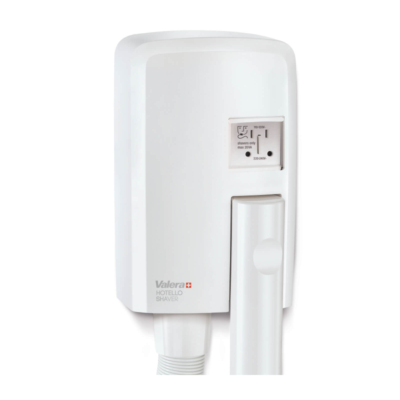 Фен для волос настенный Valera Hospitality Hotello Super AC Shaver (832.02/RT)