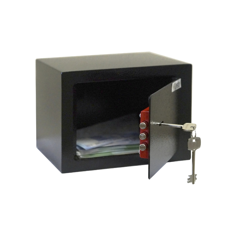 Сейф мебельный ключевой Klestо 17K Black