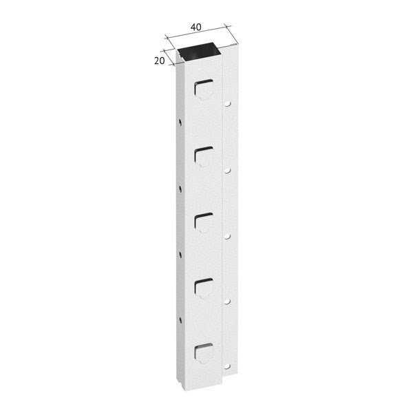 Стеллаж Klesto SE184-410 4 полки 1040х400х1800