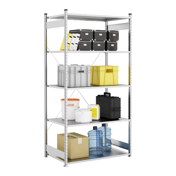 Стеллаж Klesto МE205-310 5 полок 1080х300х2000