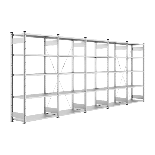 Стеллаж Klesto МE205-610 5 полок 1080х600х2000